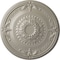 Ekena Millwork Athens Ceiling Medallion (Fits Canopies up to 3 5/8"), Hand-Painted Pearl White, 26 1/4"OD x 3 1/4"P CM27ATPWS - alternate 1